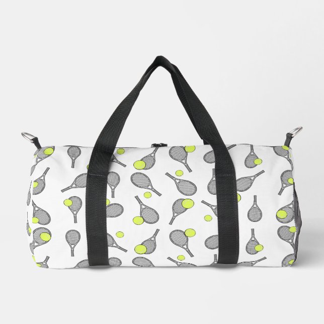 Tennis Design Duffle Bag (Front)