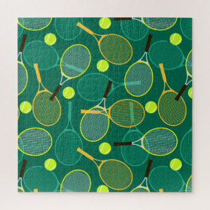 Tennis Design  Jigsaw Puzzle