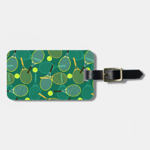 Tennis Design Luggage Tags