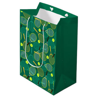 Tennis Design Medium Gift Bag