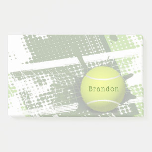 Tennis Design Post it Notes