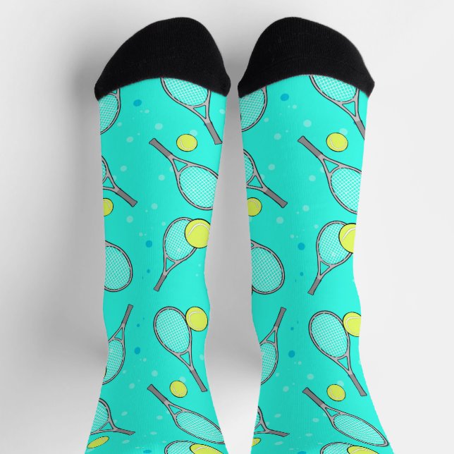 Tennis Design  Socks (Top)