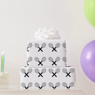 Tennis Design Wrapping Paper