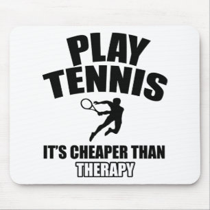 Tennis designs mouse pad