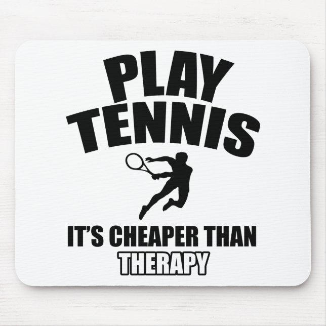 Tennis designs mouse pad (Front)
