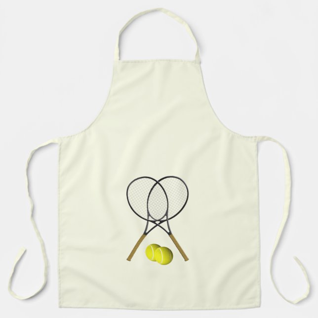 Tennis Doubles Cream Apron (Front)