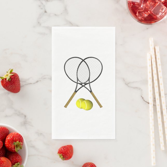 Tennis Doubles  Napkin (Insitu)