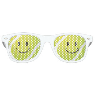 Tennis Face   Sport fan Retro Sunglasses