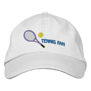 Tennis Fan Embroidered Cap