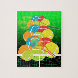 TENNIS FRENZY NET JIGSAW PUZZLE