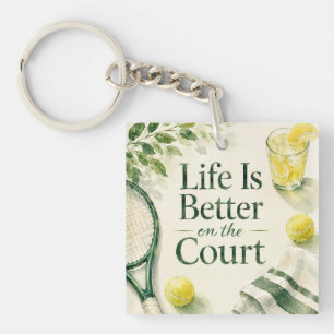 Tennis Funny Saying  Key Ring