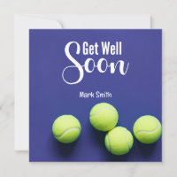 Tennis Get Well Soon 