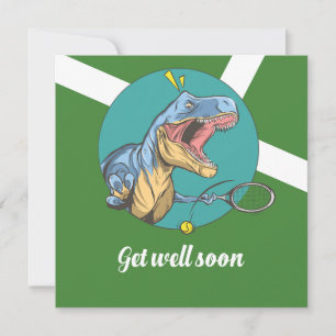 Tennis Get Well Soon  Card