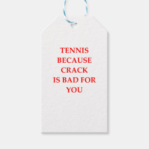 tennis gift tags