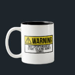 Tennis Gift - Tennis Player Funny Saying Two-Tone Coffee Mug<br><div class="desc">Awesome Tennis saying for Tennis players. Cool Tennis art gift!</div>