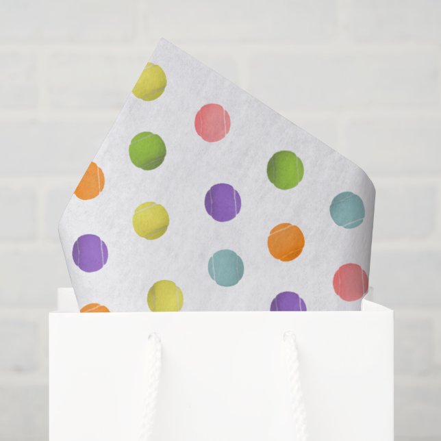 Tennis Gift Tissue Paper (Gift Bag)