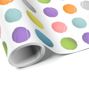 Tennis Gift Wrapping Paper