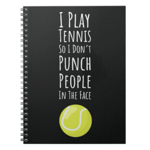 Tennis Gifts For Her Player Girl Women Sports Mum Notebook