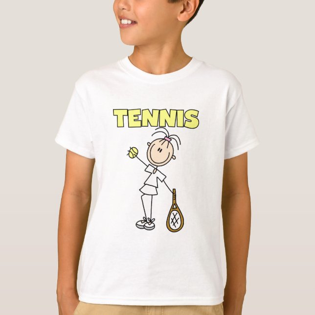 TENNIS Girl Tshirts and Gifts (Front)