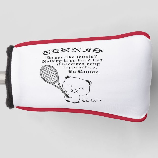 Tennis Golf Head Cover (Front)
