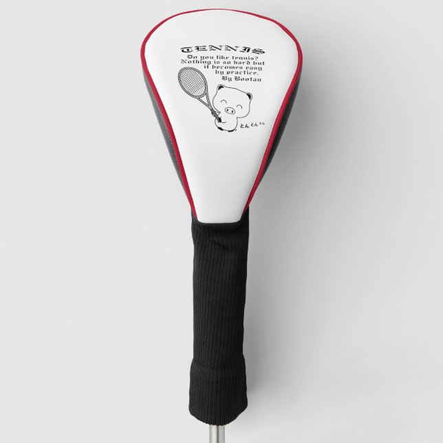 Tennis Golf Head Cover (Front)