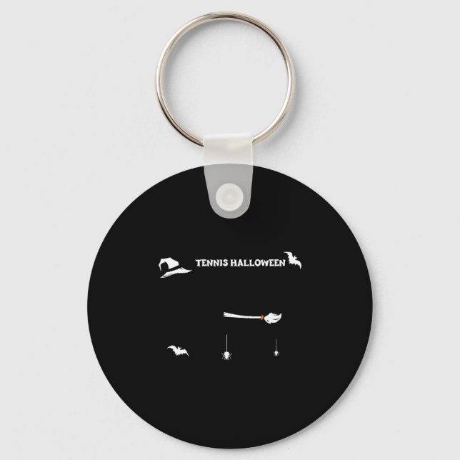 Tennis Halloween - Halloween Key Ring (Front)