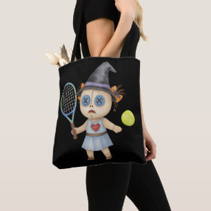 Tennis Halloween themed  Tote Bag