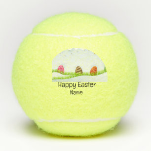 Tennis Happy Easter to Tennis Player Tennis Ba Balls