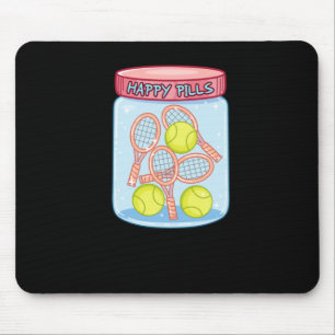 Tennis Happy Pills Mouse Pad