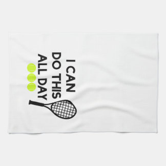 Tennis "I Can Do This All Day" Towel