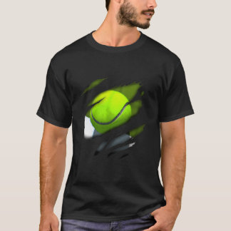 Tennis In Me Design Tennisdesign T-Shirt