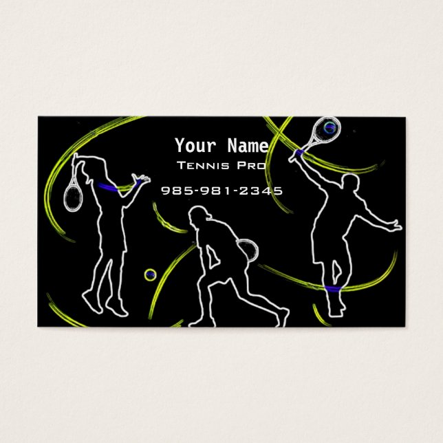 Tennis Instruction (Front)