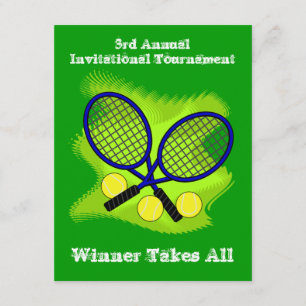 Tennis Invitations