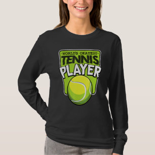 Tennis Irony Player Ball Retro Football Coach Hu T-Shirt