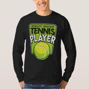 Tennis Irony Player Ball Retro Football Coach Hu T-Shirt