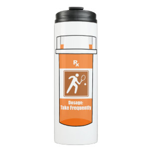 Tennis Is My Drug Thermal Tumbler
