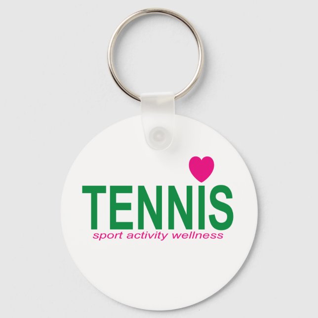 Tennis Key Ring (Front)