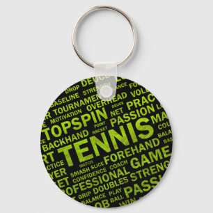 Tennis Key Ring