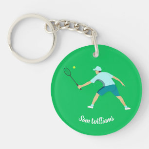 Tennis Key Ring