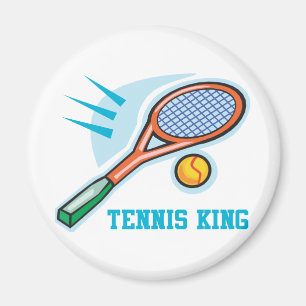 Tennis King Magnet