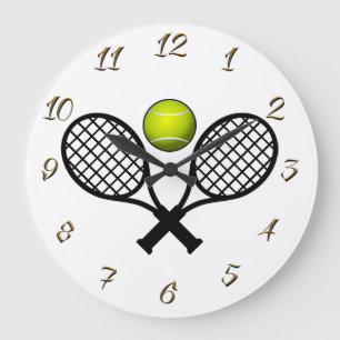 Tennis Large Clock