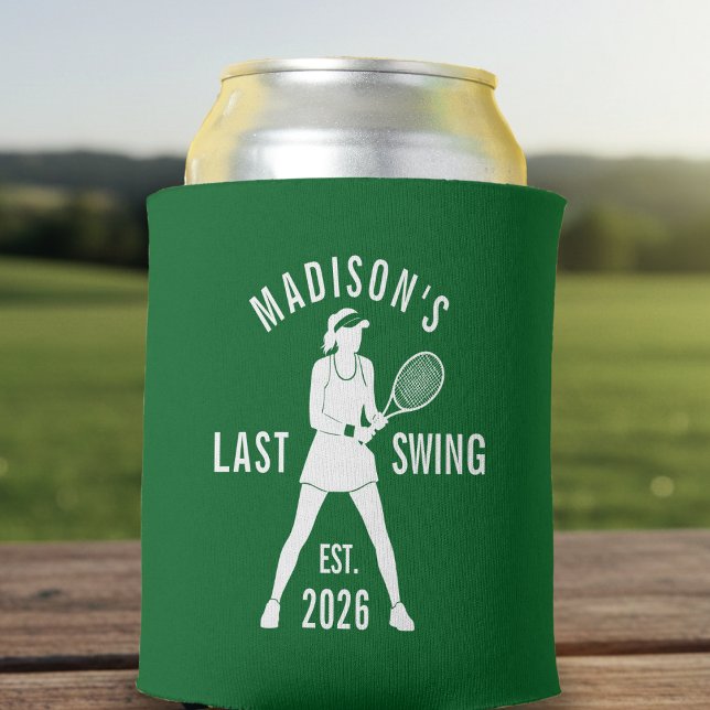 Tennis Last Swing Before the Ring Bachelorette Can Cooler (Creator Uploaded)