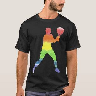 Tennis LGBTQ Pride Month Things for Tennis Players T-Shirt