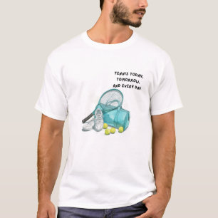 Tennis Life – Everyday Watercolor Sports T-Shirt