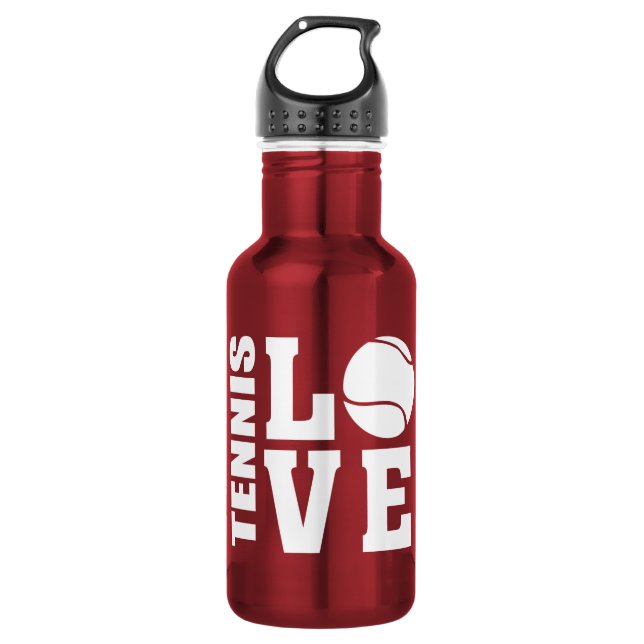Tennis Love 532 Ml Water Bottle (Front)