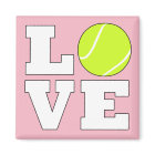 Tennis Love Custom Colour Magnet for Tennis