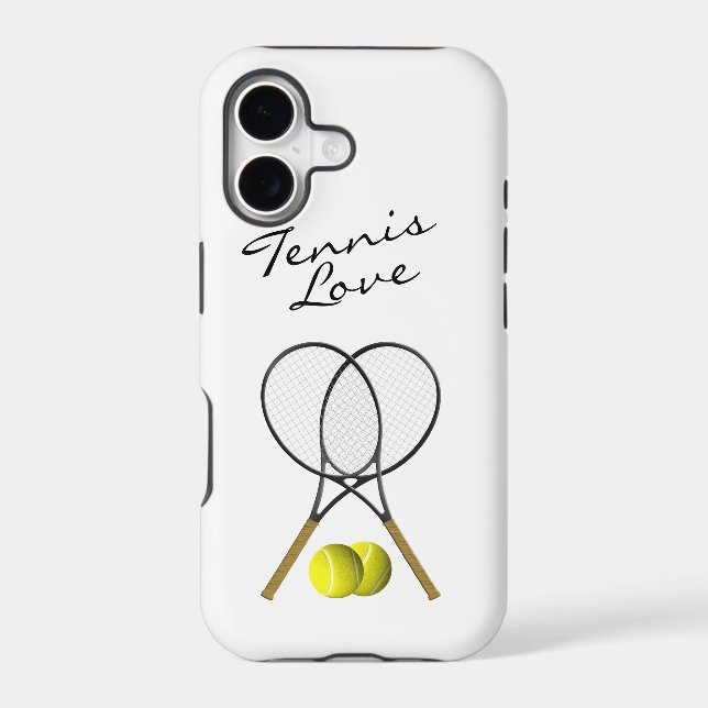 Tennis Love IPhone 5  Case (Back)