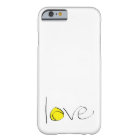 Tennis Love iPhone 6 "Barely There" Case (small)