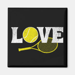 Tennis Love Magnet