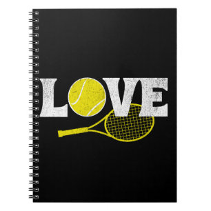 Tennis Love Notebook